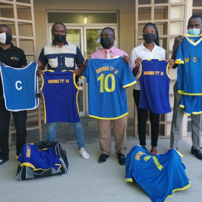 CSR Sports Attire for Andimba Toivo Ya Toivo Secondary School